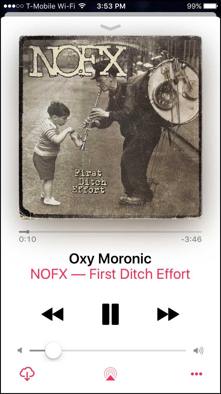 iPhone Music Alternate Design 01
