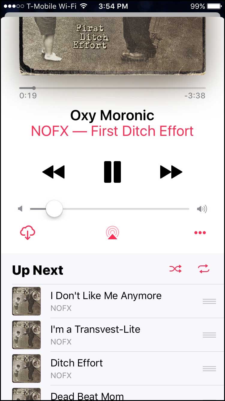 iPhone Music Alternate Design 01
